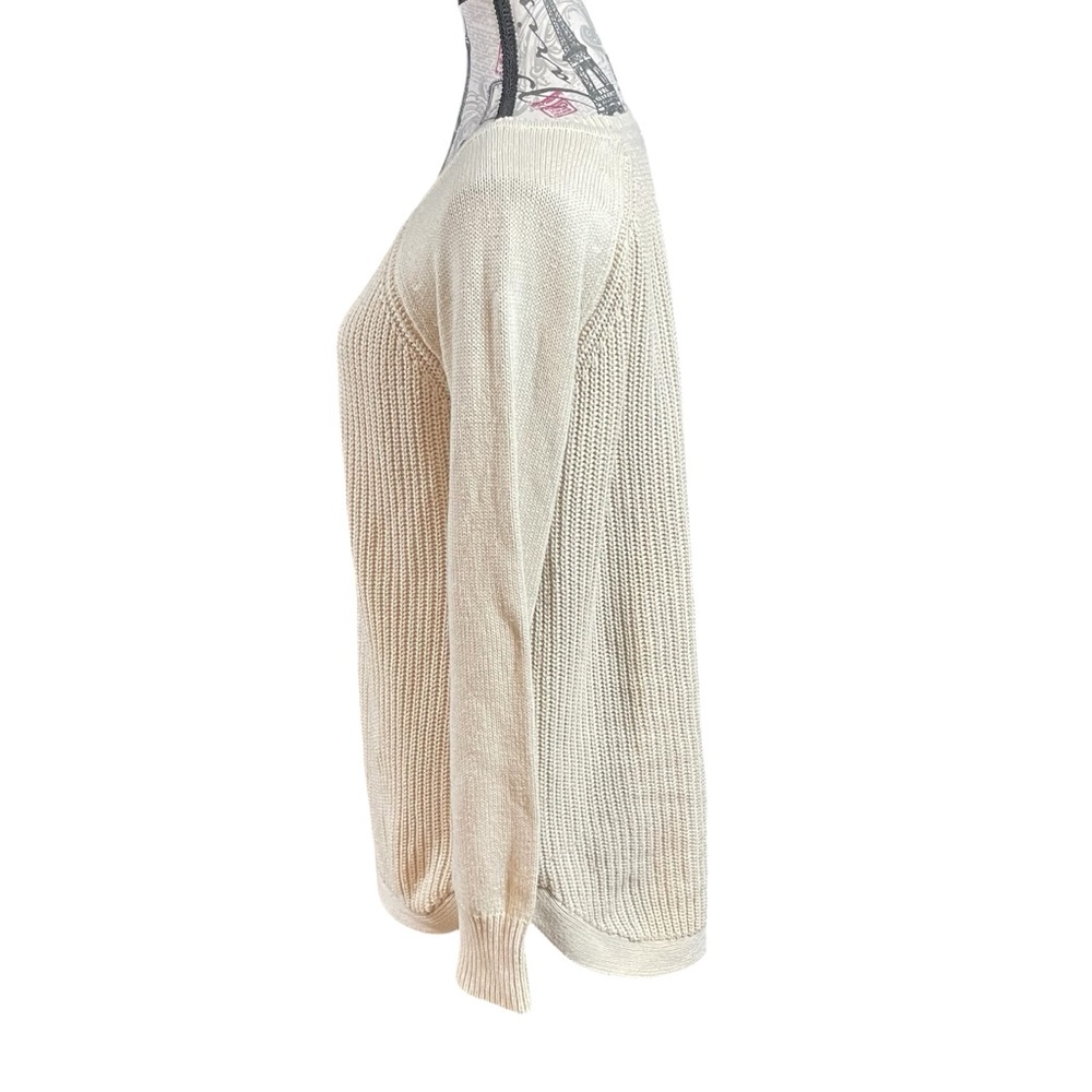 RD Style Women's Cream Knit Sweater - Picture 2 of 6